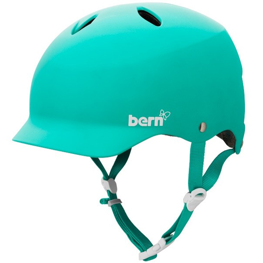 Bern Lenox Hard Hat Women's Skate/Bike Helmet, S, Turquoise